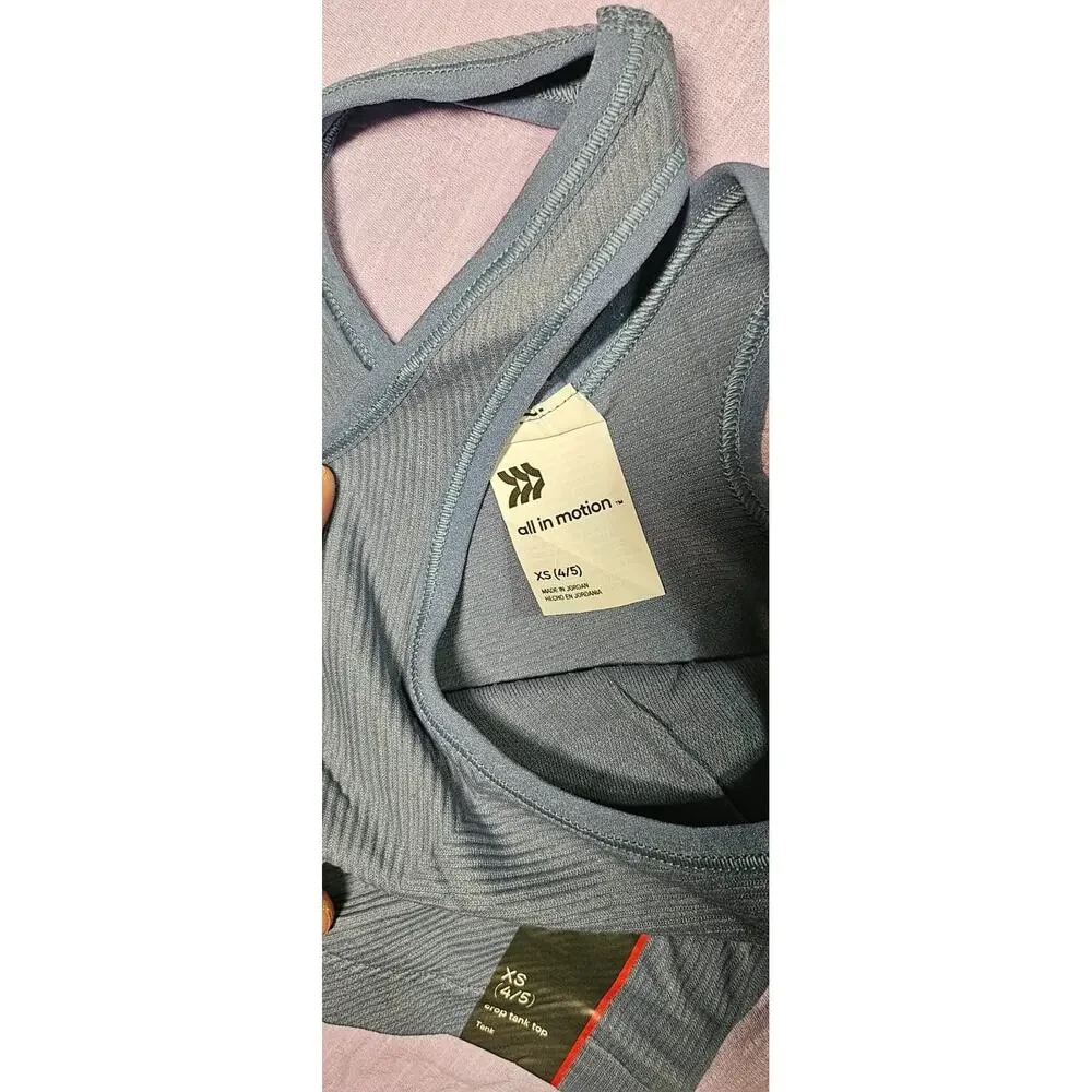 Girl's cropped tank top